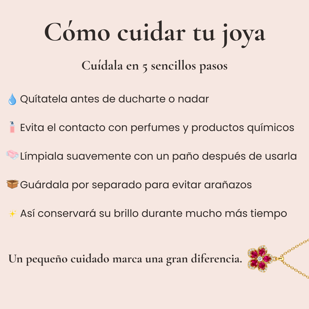Collar de Flor Giratoria